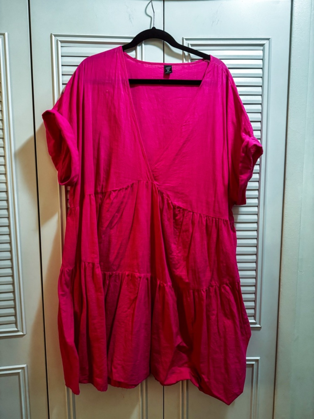 Hot Pink Dress – Size 4XL (Fits Like 2X)